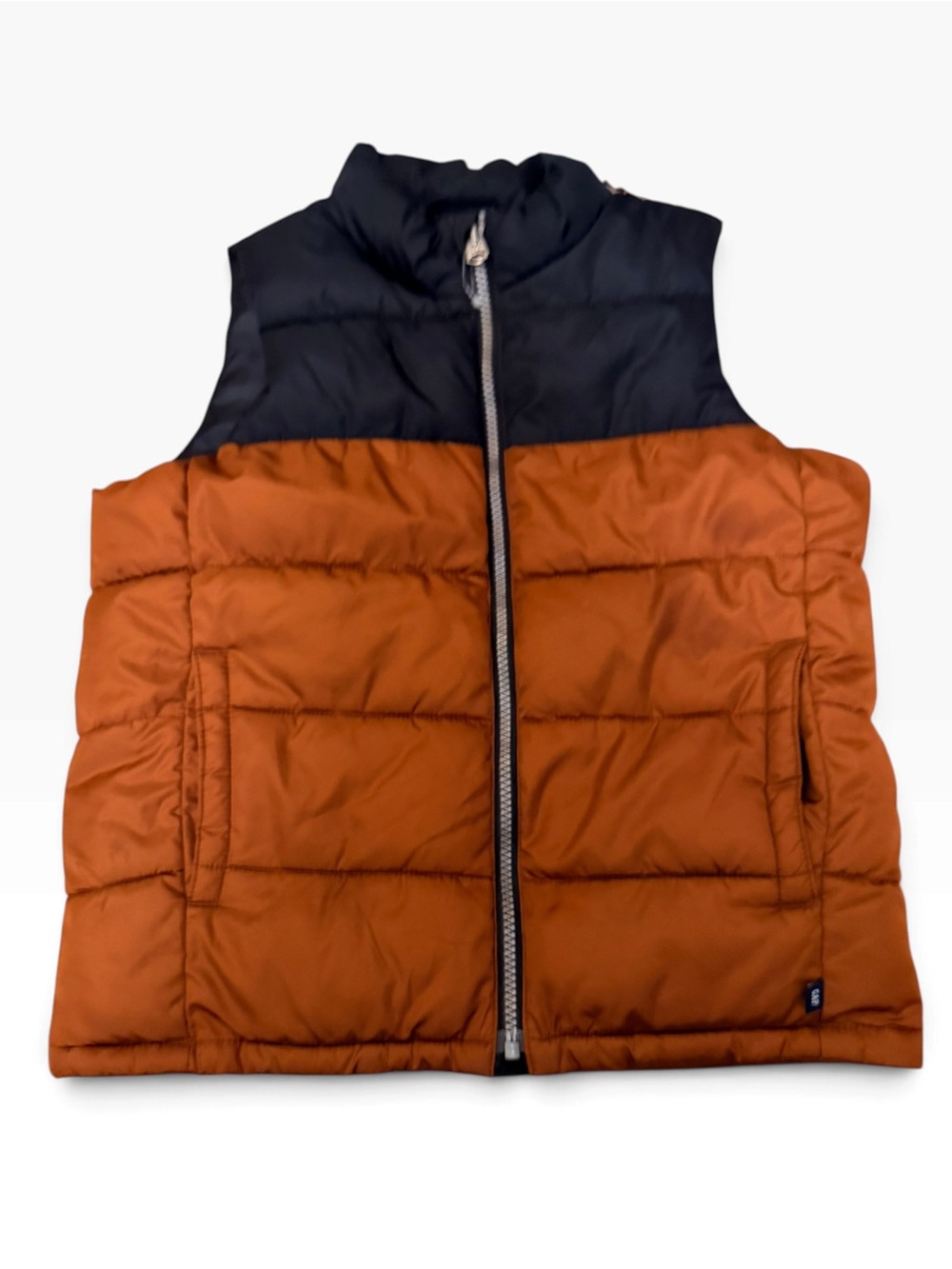 (Size M) GAP Kids ColdControl Colorblock Puffer Vest
